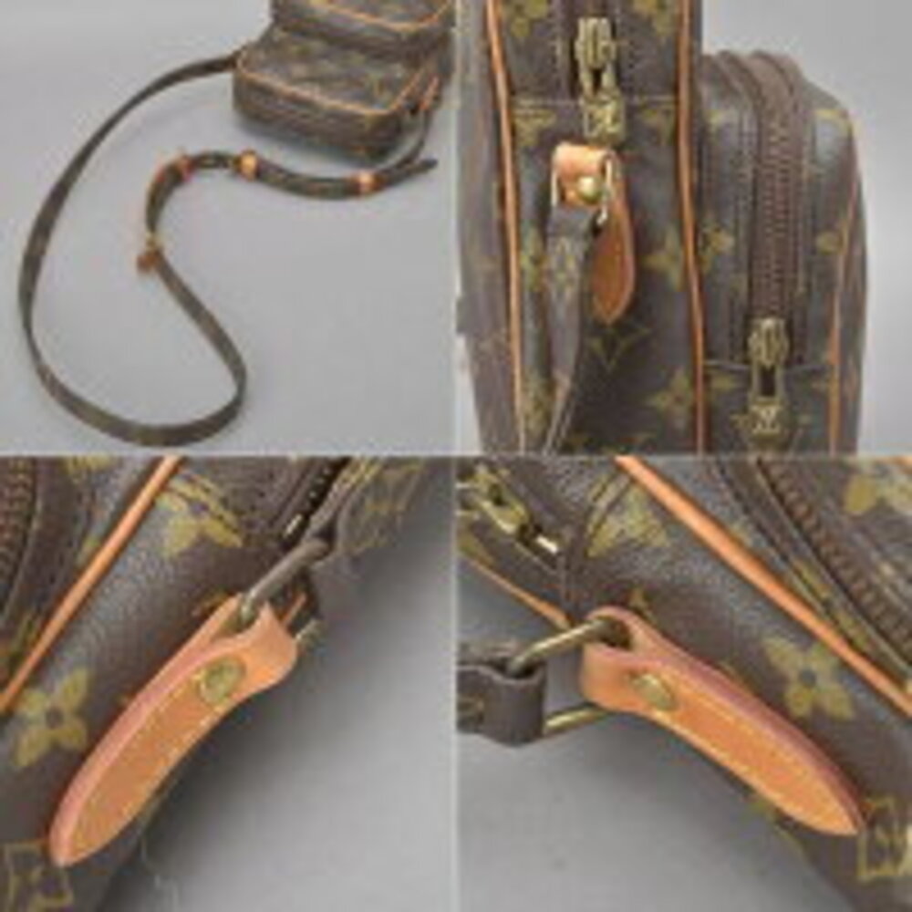 Louis Vuitton Amazon shoulder bag Monogram leather brown fill crossbody - Picture 7 of 10